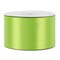 Lime Satin Ribbon 2 inch Lime Ribbon Double Faced Satin Ribbon by 25 Yards Lime Green Ribbon for Christmas Tree, Wreaths, Crafts, Satin Weddings, Flower Bouquet, Holiday Decorating